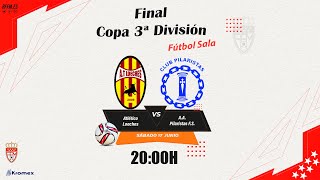 FINAL Copa 3ªDivisión RFFM Fútbol Sala 2223  ATLETICO LOECHES  AA PILARISTAS FS [upl. by Pierrette759]