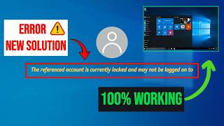 Unlock Your Account How To Fix the Referenced Account Is Currently Locked Out Error [upl. by Mott147]