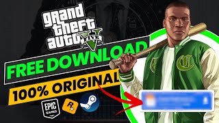 How To Download GTA 5 In Your PCLaptop 😍 Get Original GTA 5 For FREE 2024 [upl. by Ewolram]