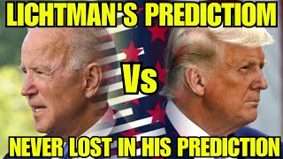 Allan Lichtmans Bold Prediction for the 2024 Presidential Race Trump vs Biden [upl. by Coughlin]