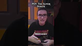 POV The Sliver Debate  Magic The Gathering  shorts edh mtg commander [upl. by Esiahc]