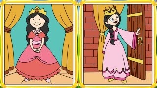 Princesas para colorear [upl. by Eidnim]