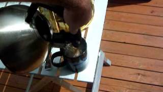 MultiFuel Stove Part 06 Shutdown [upl. by Stephenie]