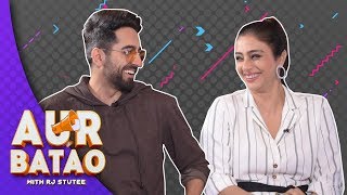 Ayushmann Khurrana makes Tabu blush  ANDHADHUN INTERVIEW II  AUR BATAO [upl. by Ecirtra]