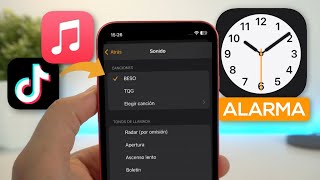 Cómo poner una CANCIÓN personalizada como tono de ALARMA en iPhone 🎶 [upl. by Eimat671]