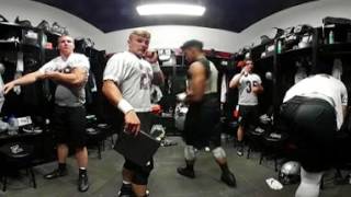 UIndy Football 360 view Inside Locker Room 2017 [upl. by Rochette]