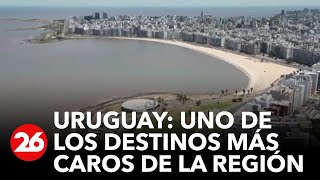 Uruguay es el destino turístico más caro de América Latina y supera a lugares de EEUU y Europa [upl. by Assille]