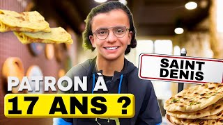 17 ANS ET DÉJÀ PATRON D’UN SNACK à Saint Denis 93 [upl. by Sully]