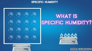 Specific Humidity Explained  Animation  HVAC [upl. by Yrot109]