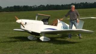 SD1 Minisport homebuilt ultralight aircraft [upl. by Sacttler]