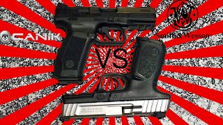 Canik TP9V2 Compared To The SmithampWesson SD9 VE🤷‍♂️ [upl. by Meuser116]