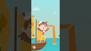 A Sailor Went To Sea  Top Kids Song  Nursery Rhymes for Babies shorts [upl. by Maro113]