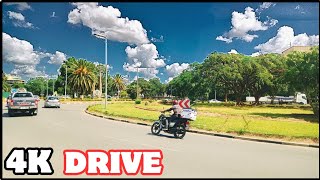 LUSAKA  Discover Zambia capital city in a 4K DRIVE 🤩 [upl. by Reldnahc]