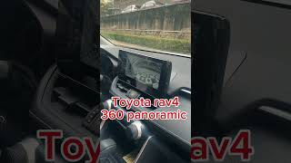 Toyota rav4 360 panoramic camera toyotarav42024 [upl. by Aciras]