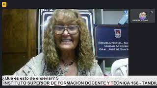 Transmisión en vivo de ¿Qué es esto de enseñar ISFD y T 166 [upl. by Ihana]