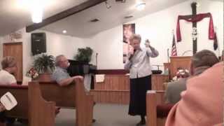 Pentecostal Woman Lou Whitt Preaches the Word [upl. by Tartan74]