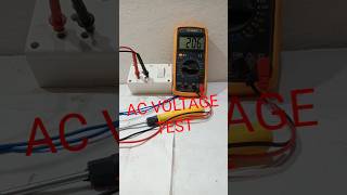 ac voltage check multimeter  how to test ac volt multimeter ytshorts shorts 👈 [upl. by Jaela]