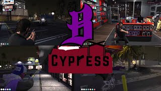 Cypress VS Ballas Fight By Lucky Plucker  NoPixel 40 [upl. by Aneg728]