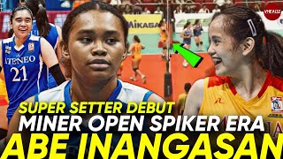 KC Cortez SUPER ROOKIE Debut Veloso NAGEXPERIMENT kay Miner as SPIKER 3533 KAPIT ng Ateneo [upl. by Arahas]