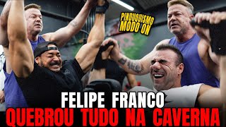 FELIPE FRANCO SENTIU O CHOQUE NA CAVERNA  RAFAEL BRANDÃO [upl. by Margaretha]