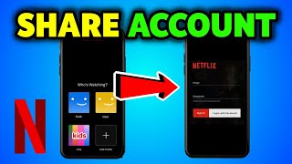 How To Share Netflix Account with Friends Transfer Profile [upl. by Acyre]