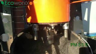 Ecoworxx PelletMaker PM 75 E  PM 30E im Jahre 2011 [upl. by Enilaf]