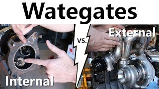 How Turbo Wastegates Work  Internal vs External [upl. by Ariam74]