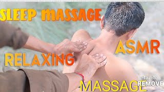 Asmr body massage with old loacation  WITH YOUNG MAN HEAD AND BODY MASSAGE  ASMR RELAXING MASSAGE [upl. by Yemirej]