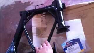 How to Replace an ATC 250ES Swingarm Part I [upl. by Llerreg]