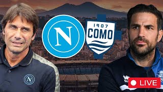 Napoli Como 31 🔴 Partita Serie A con i tifosi napoletani allo stadio Maradona [upl. by Niarbo]