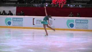 Beatrice Balzola  Campionati italiani Assoluti di Pattinaggio di figura su ghiaccio 2010 Brescia [upl. by Hairabez]