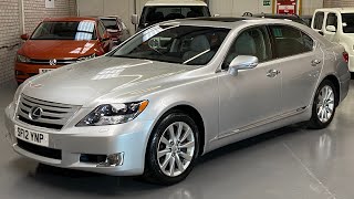 2012 Lexus LS 600H 50 V8 Hybrid 4WD Auto For Sale At Drive Japan  Japanese Car Importer [upl. by Raskind]