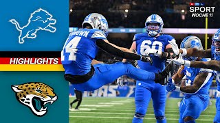 Jacksonville Jaguars  Detroit Lions  🇩🇪 Highlights  NFL  RTL Sport [upl. by Lozano]