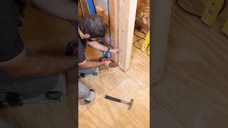 Shower Door Blocking  shorts homerepairtutor [upl. by Chandos]