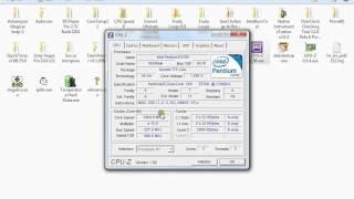 Intel E5700 DualCore Overclocking To 34GHz [upl. by Suoicerp566]