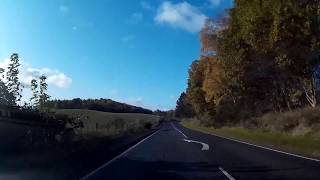 Autumn Road Trip Drive On A822 To Crieff Highland Perthshire Scotland [upl. by Autumn]