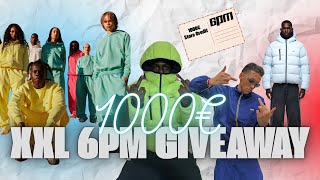 XXL 1000€💰6PM GIVEAWAY  FREE TRACKSUIT🤯 Achraf hat mir Trackies Geschickt📦🅿️ Unboxing [upl. by Avin]