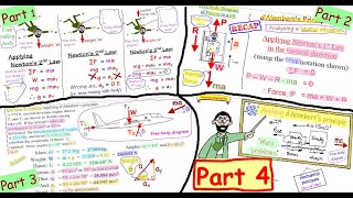 dAlemberts principle  Part 4  More problems issue 2a [upl. by Inalan446]