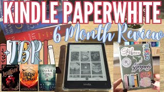 KINDLE PAPERWHITE REVIEW 2024  TBR Signature Edition Agave Green [upl. by Melamed]