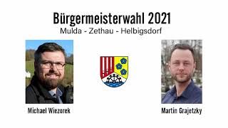 BürgermeisterWahlvorbereitung in Mulda 2021 [upl. by Zampino]