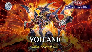 Volcanic  Volcanic Emperor  Blazing Arena  Ranked Gameplay YuGiOh Master Duel [upl. by Anoyk]