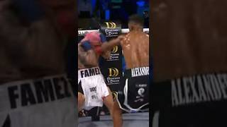 High pressure Knockdown with Fundamentals in Combat sports bareknuckle fighter bkfc [upl. by Akkire]