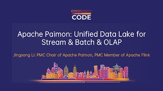 Apache Paimon Unified Data Lake for Stream amp Batch amp OLAP [upl. by Ahcim]