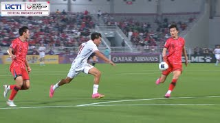 HIGHLIGHT MATERI SATELIT INDONESIA VS KOREA SELATAN AFC U23 ASIAN CUP QATAR QUARTERFINAL FULL TIME [upl. by Nuaj]