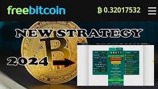 Freebitcoin Strategy 2024  New Method Without investment 😎🤑 [upl. by Cissy729]