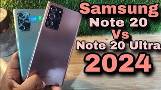 Samsung Note 20 Vs Note 20 Ultra in 2024 worth Buying [upl. by Tertia]