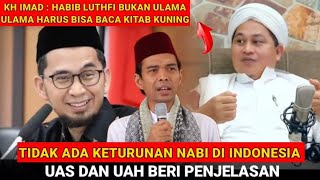 JAWABAN USTADZ ADI HIDAYAT TENTANG KETURUNAN NABI DI INDONESIA  USTADZ ADI HIDAYAT [upl. by Llemej]