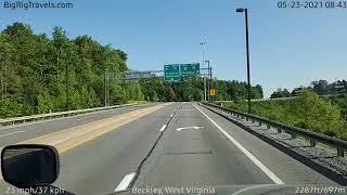 BigRigTravels LIVE  Beckley WV to Streetsboro OH 52321 838 AM [upl. by Revkah902]