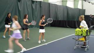 Group Tennis Lesson [upl. by Atirehs]