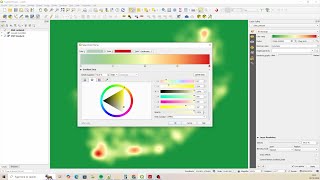 QGIS  Heatmap styling [upl. by Colyer]